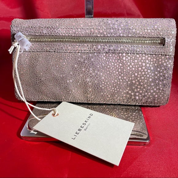 Liebeskind Metallic Gray Wallet - Picture 2 of 4